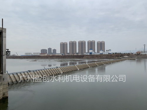 气动盾形坝